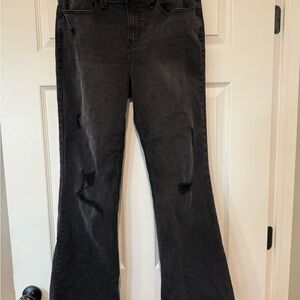 Maurices Black Flare Jeans